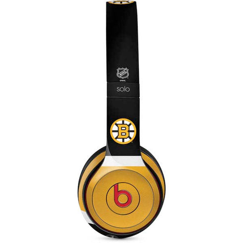NHL Boston Bruins Jersey Beats Solo 2 Wireless Skin