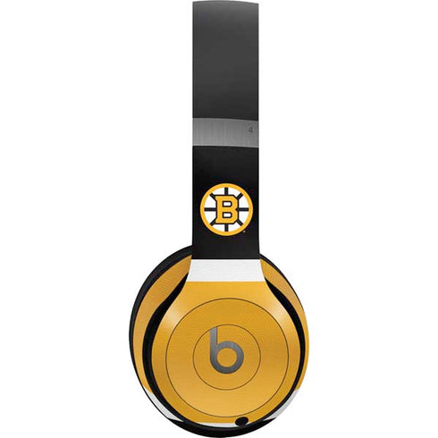 NHL Boston Bruins Jersey Beats Solo 4 Wireless Headphones Skin