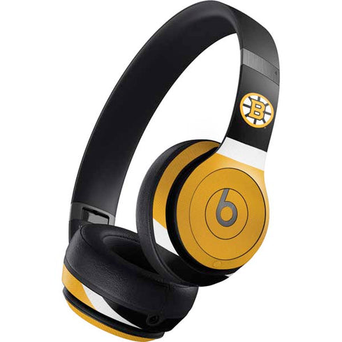 NHL Boston Bruins Jersey Beats Solo 4 Wireless Headphones Skin