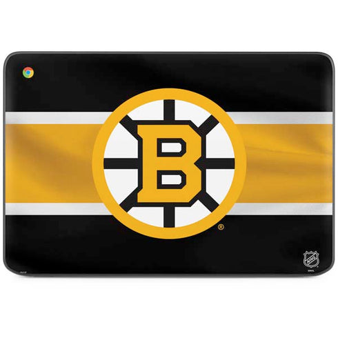 NHL Boston Bruins Jersey HP Chromebook Skin