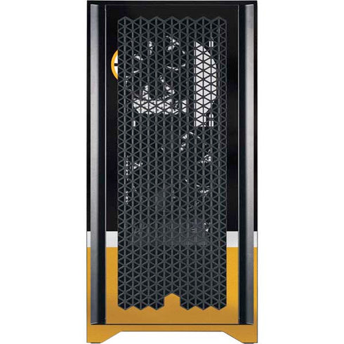 NHL Boston Bruins Jersey Corsair 4000D Tempered Glass Mid-Tower ATX Case Skin