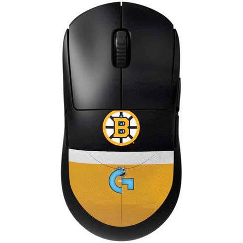 NHL Boston Bruins Jersey G Pro Wireless Gaming Mouse Skin