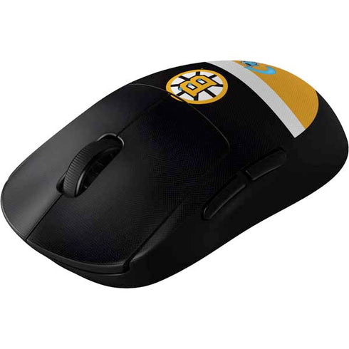 NHL Boston Bruins Jersey G Pro Wireless Gaming Mouse Skin
