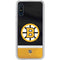 NHL Boston Bruins Jersey Galaxy A10e Clear Case