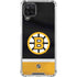 NHL Boston Bruins Jersey Galaxy A12 Clear Case