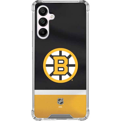 NHL Boston Bruins Jersey Galaxy A16 5G Clear Case