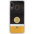 NHL Boston Bruins Jersey Galaxy A20 Clear Case