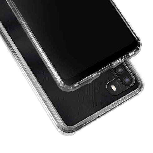 NHL Boston Bruins Jersey Galaxy A21 Clear Case
