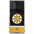NHL Boston Bruins Jersey Galaxy A32 5G Clear Case