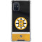 NHL Boston Bruins Jersey Galaxy A71 5G Clear Case