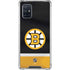 NHL Boston Bruins Jersey Galaxy A71 5G Clear Case