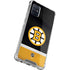 NHL Boston Bruins Jersey Galaxy A71 5G Clear Case