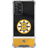 NHL Boston Bruins Jersey Galaxy A72 5G Clear Case