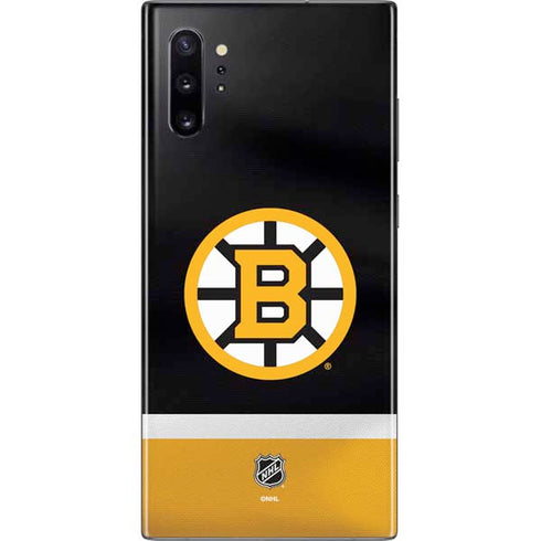 NHL Boston Bruins Jersey Galaxy Note 10 Plus Skin