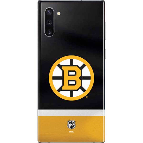 NHL Boston Bruins Jersey Galaxy Note 10 Skin