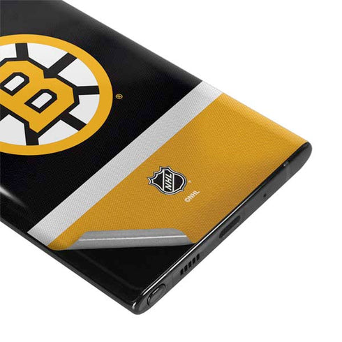 NHL Boston Bruins Jersey Galaxy Note 10 Skin