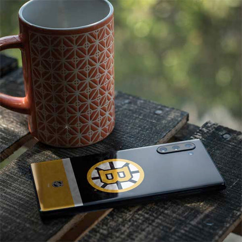 NHL Boston Bruins Jersey Galaxy Note 10 Skin
