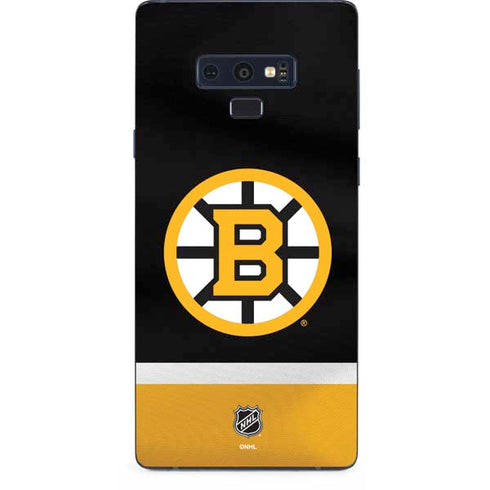 NHL Boston Bruins Jersey Galaxy Note 9 Skin