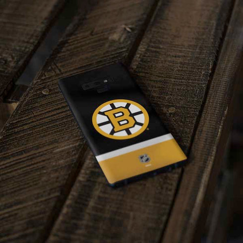 NHL Boston Bruins Jersey Galaxy Note 9 Skin