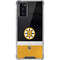 NHL Boston Bruins Jersey Galaxy Note20 5G Clear Case