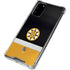 NHL Boston Bruins Jersey Galaxy Note20 5G Clear Case