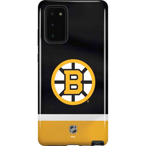 NHL Boston Bruins Jersey Galaxy Note20 5G Pro Case