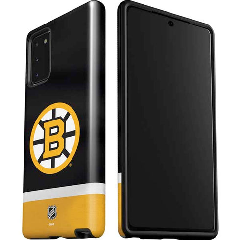 NHL Boston Bruins Jersey Galaxy Note20 5G Pro Case
