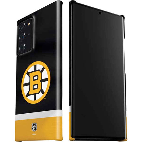 NHL Boston Bruins Jersey Galaxy Note20 Ultra 5G Lite Case