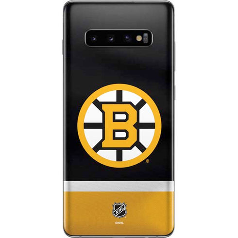 NHL Boston Bruins Jersey Galaxy S10 Plus Skin