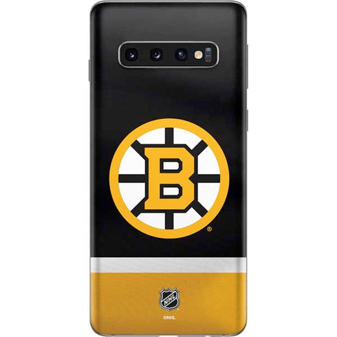 NHL Boston Bruins Jersey Galaxy S10 Skin
