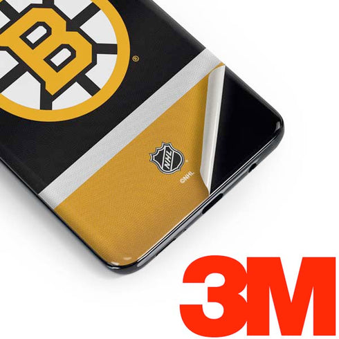 NHL Boston Bruins Jersey Galaxy S10e Skin