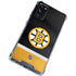 NHL Boston Bruins Jersey Galaxy S20 FE Clear Case