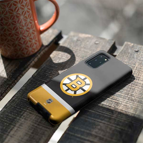 NHL Boston Bruins Jersey Galaxy S20 Plus Pro Case