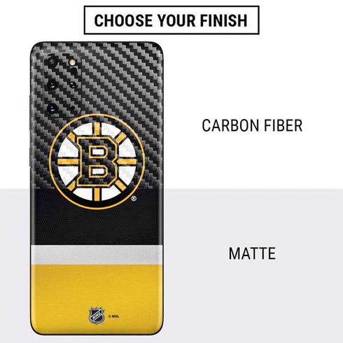 NHL Boston Bruins Jersey Galaxy S20 Plus Skin