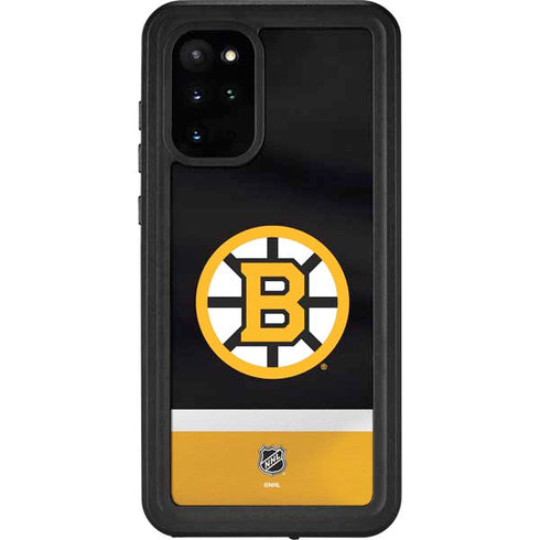 NHL Boston Bruins Jersey Galaxy S20 Plus Waterproof Case