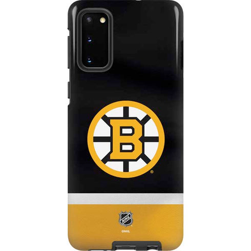 NHL Boston Bruins Jersey Galaxy S20 Pro Case