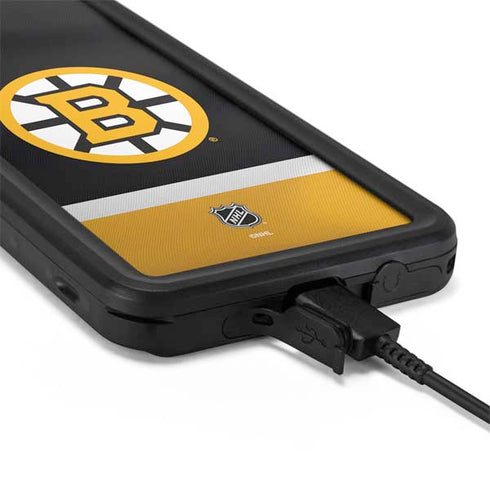 NHL Boston Bruins Jersey Galaxy S20 Waterproof Case