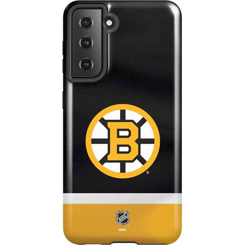 NHL Boston Bruins Jersey Galaxy S21 5G Pro Case