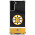 NHL Boston Bruins Jersey Galaxy S21 Plus 5G Clear Case