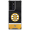 NHL Boston Bruins Jersey Galaxy S21 Ultra 5G Clear Case