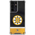 NHL Boston Bruins Jersey Galaxy S21 Ultra 5G Clear Case