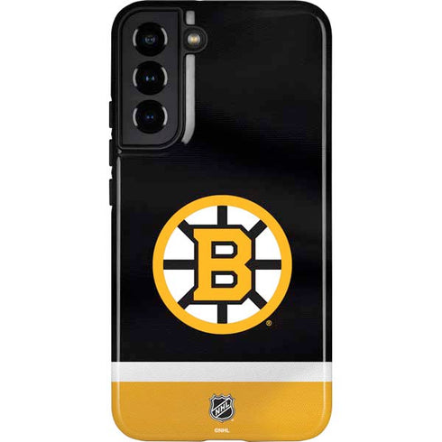 NHL Boston Bruins Jersey Galaxy S22 Plus Pro Case