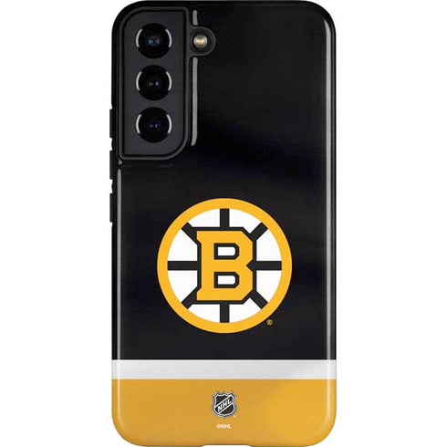 NHL Boston Bruins Jersey Galaxy S22 Pro Case
