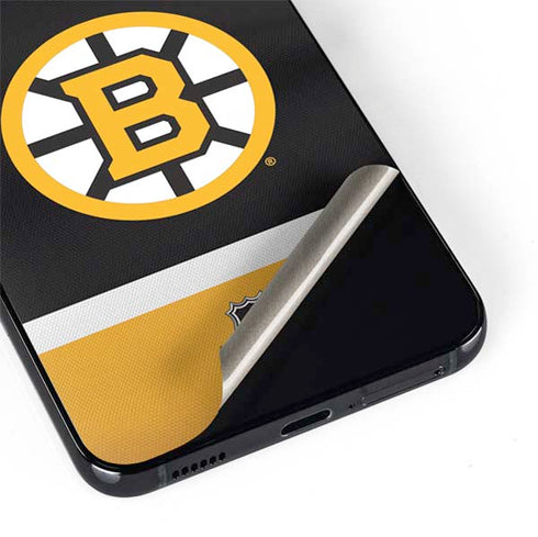 NHL Boston Bruins Jersey Galaxy S22 Skin