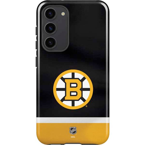 NHL Boston Bruins Jersey Galaxy S23 Plus Pro Case