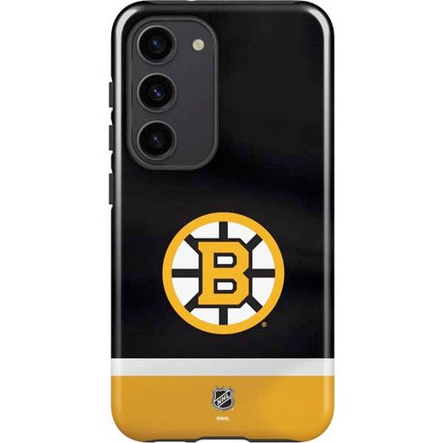 NHL Boston Bruins Jersey Galaxy S23 Pro Case