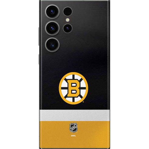 NHL Boston Bruins Jersey Galaxy S23 Ultra Skin