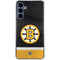 NHL Boston Bruins Jersey Galaxy S24 Clear Case