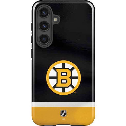 NHL Boston Bruins Jersey Galaxy S24 Impact Case