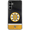 NHL Boston Bruins Jersey Galaxy S24 Plus Clear Case